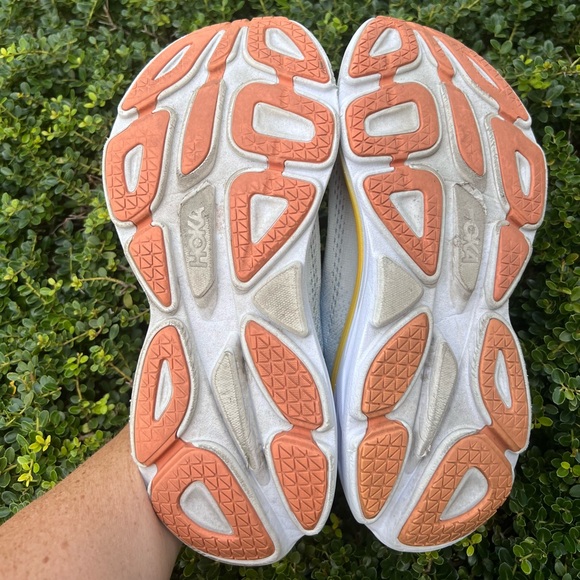 Hoka One One Womens Bondi 8 1127952 SSCA Blue Running Shoes Sneakers Sz 11 B - Picture 8 of 16